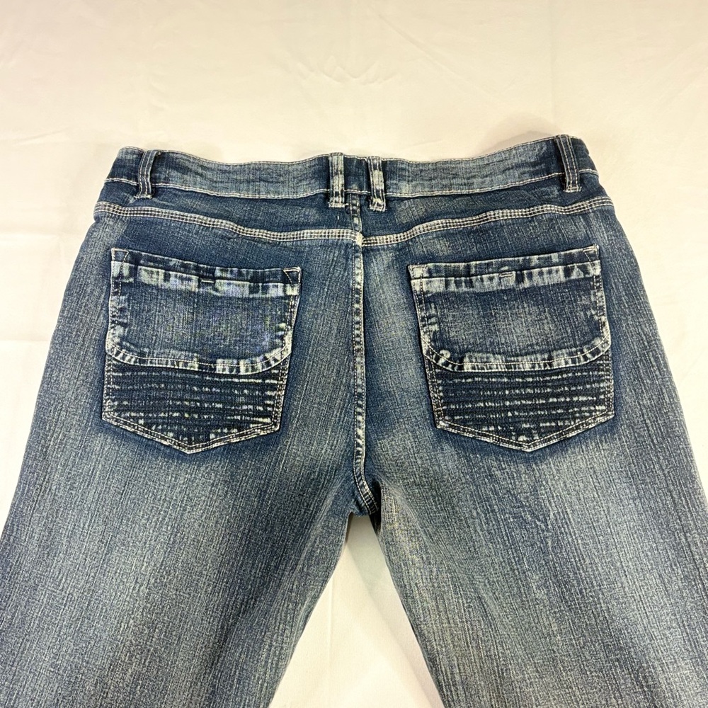 Y2K 2000s Style Blue Baggy Jeans | $25.99
